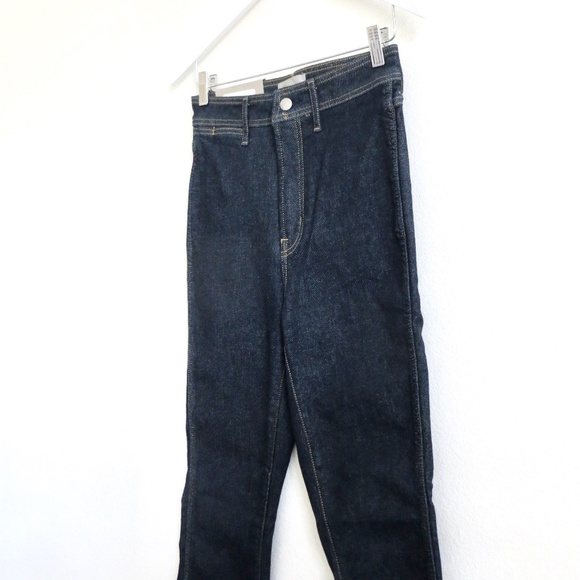 NEW! Everlane The Way High Skinny Jean Dark Indigo SZ 27 Regular - Picture 8 of 14